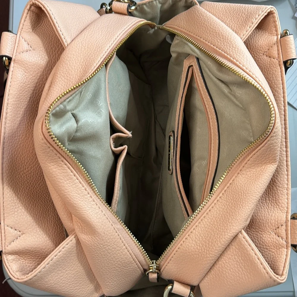 NWT Rosetti Peach Sand Ines Satchel‎ Purse